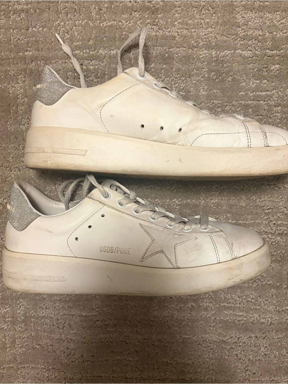 GOLDEN GOOSE Pure Star Low-Top Sneakers - Picture 3 of 8